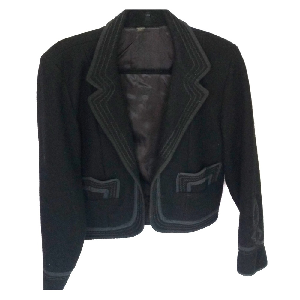 Vintage Mariachi/ Rodeo Jacket Black